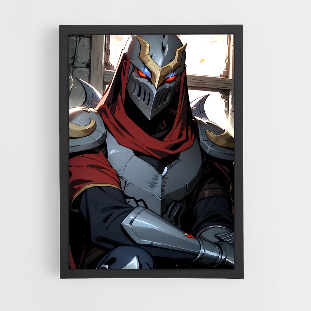 Poster Zed en Costume – affiche League Of Legends (vue 2)